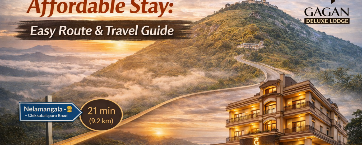 Nandi Hills to affordable stay easy route travel guide near Chikkaballapur budget hotel