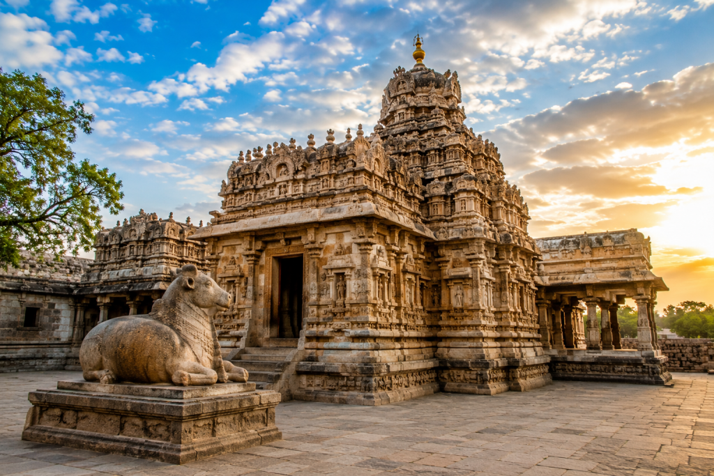 Bhoga Nandeeshwara Temple tourist attraction in Chikkaballapur Karnataka