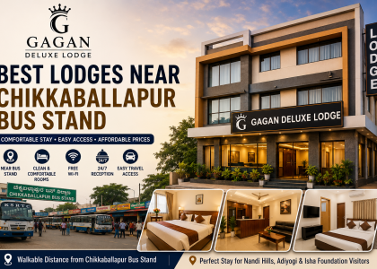 Best lodges near Chikkaballapur bus stand with comfortable rooms and easy access to Nandi Hills and Adiyogi