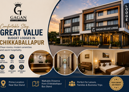 Best Budget Lodges in Chikkaballapur Near Bus Stand with Clean Rooms, Modern Amenities and Warm Hospitality