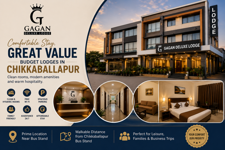 Lodges in Chikkaballapur Near Bus Stand Gagan Deluxe