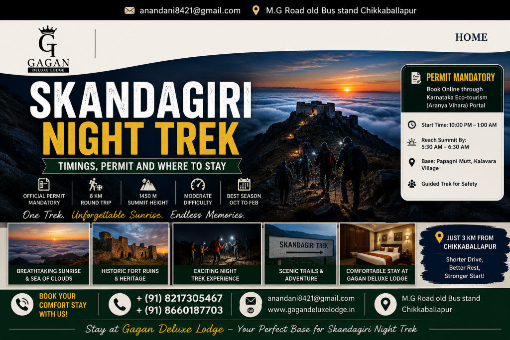 Skandagiri Night Trek