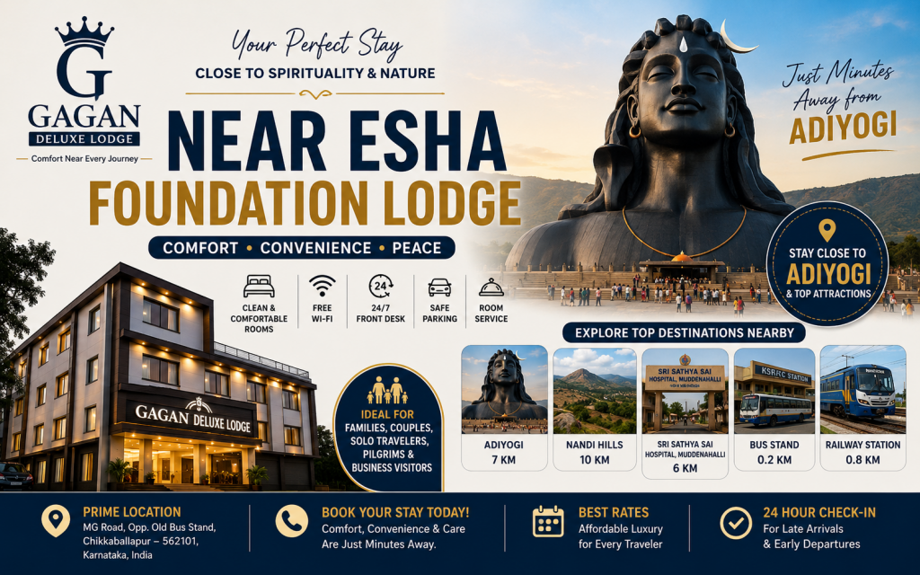 Near Esha Foundation Lodge