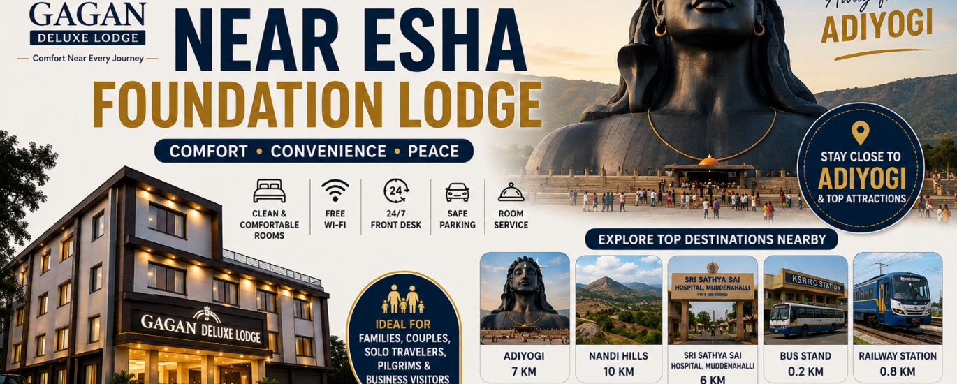 Near Esha Foundation Lodge