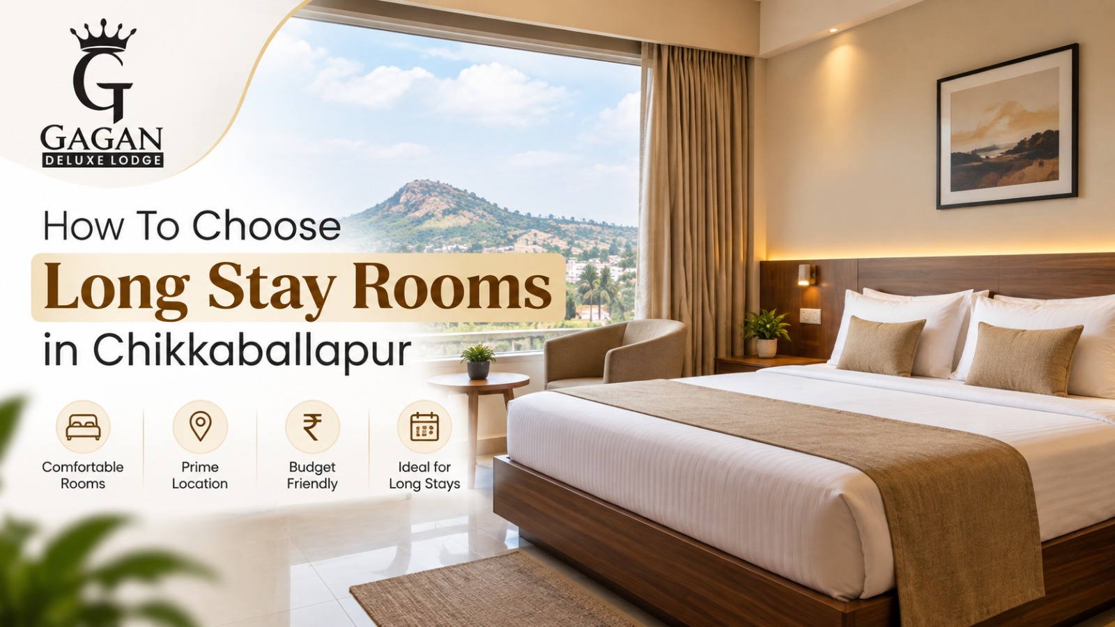 long stay rooms in Chikkaballapur