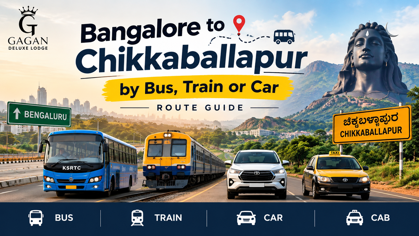 Bangalore to Chikkaballapur
