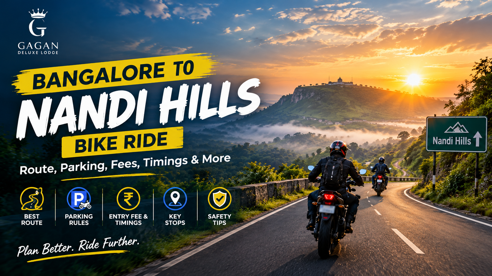 Bangalore to Nandi Hills bike ride